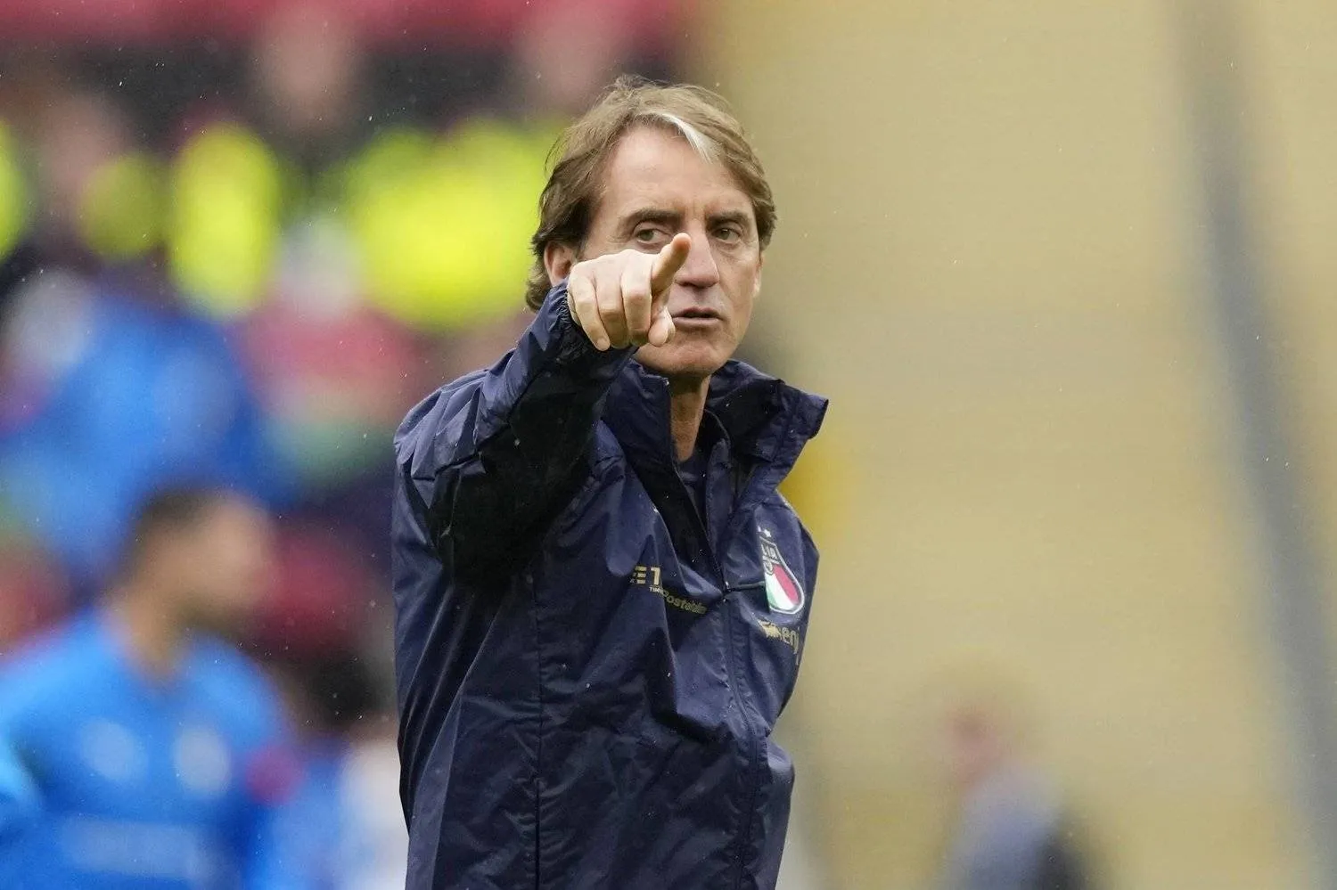Italy coach Roberto Mancini - AP