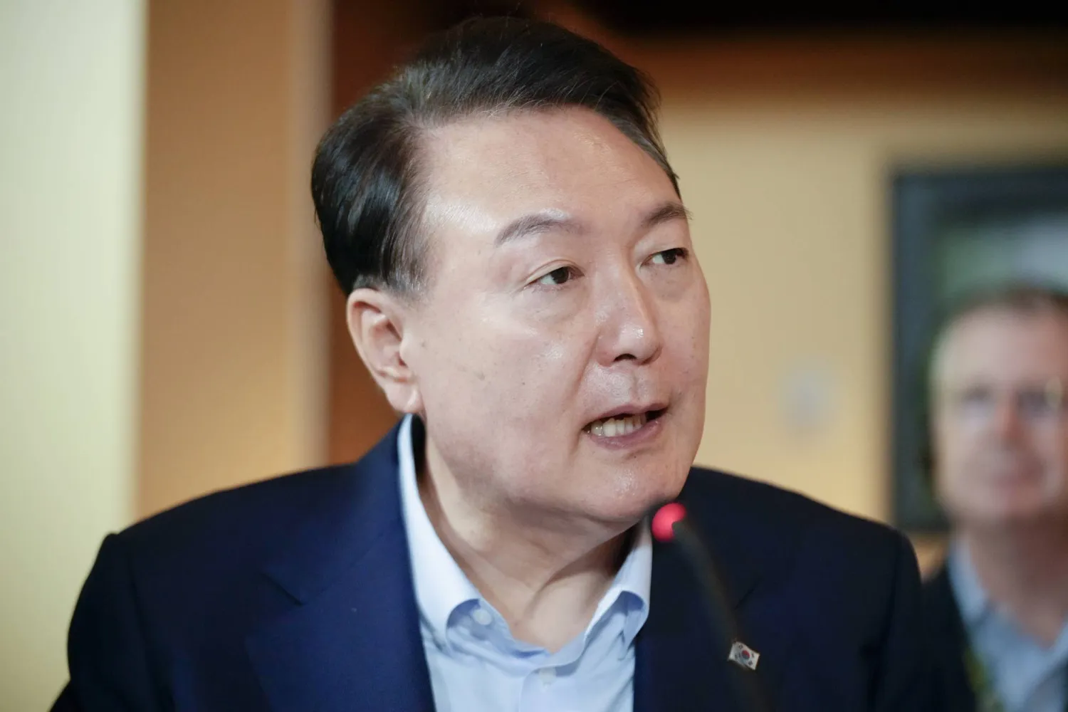 الرئيس الكوري الجنوبي يون سوك يول (أ.ب)