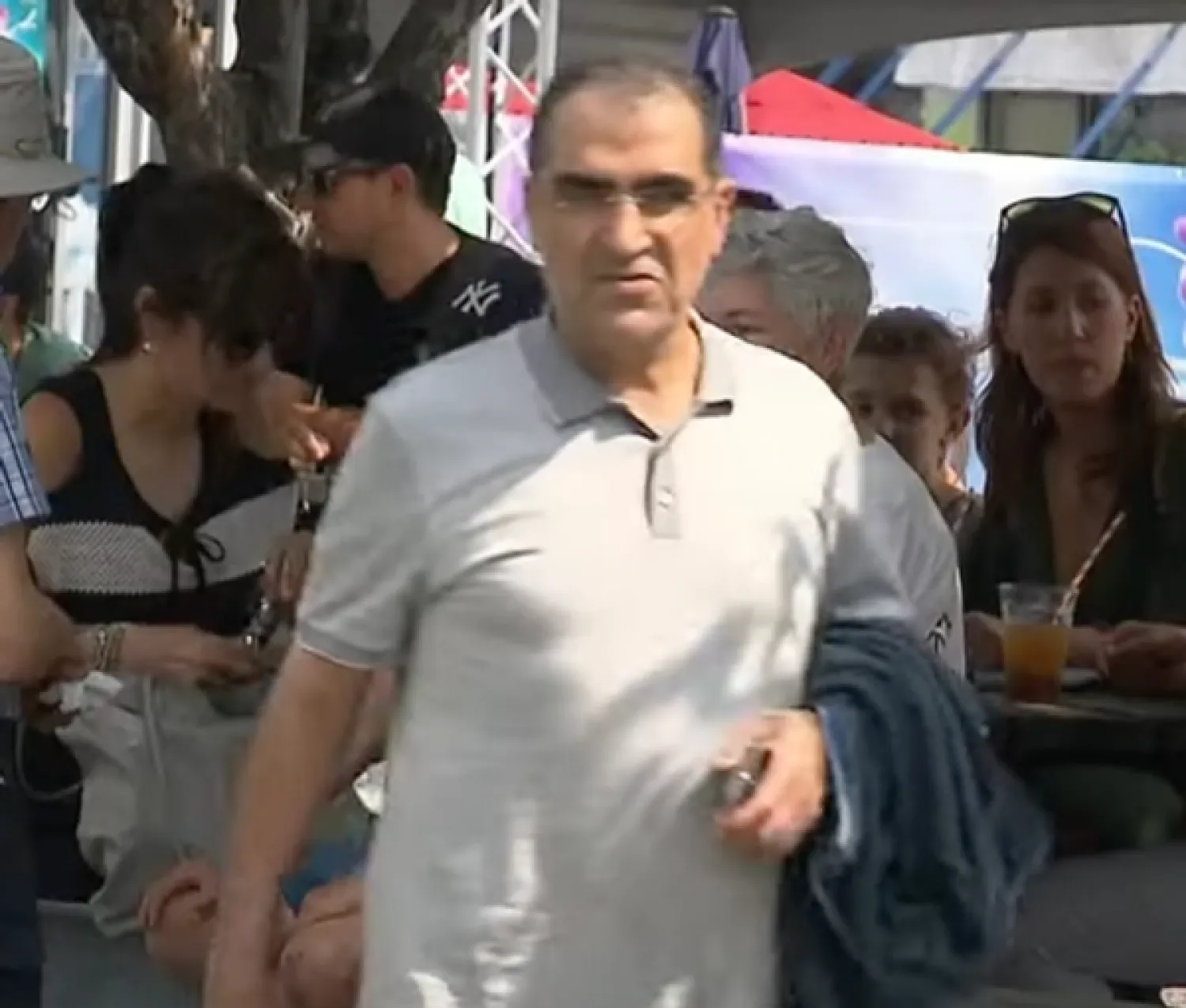 وزير الصحة الإيراني السابق حسن قاضي زاده هاشمي يظهر في مونتريال (إيران إنترناشونال)