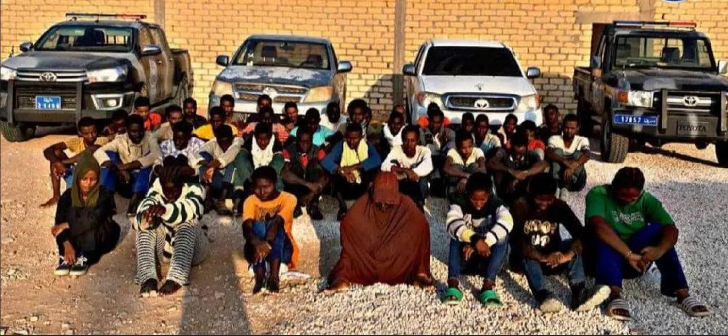 إدارة المهام الخاصة بغرب ليبيا تضبط 41 مهاجراً (إدارة المهام الخاصة بوزارة الداخلية)