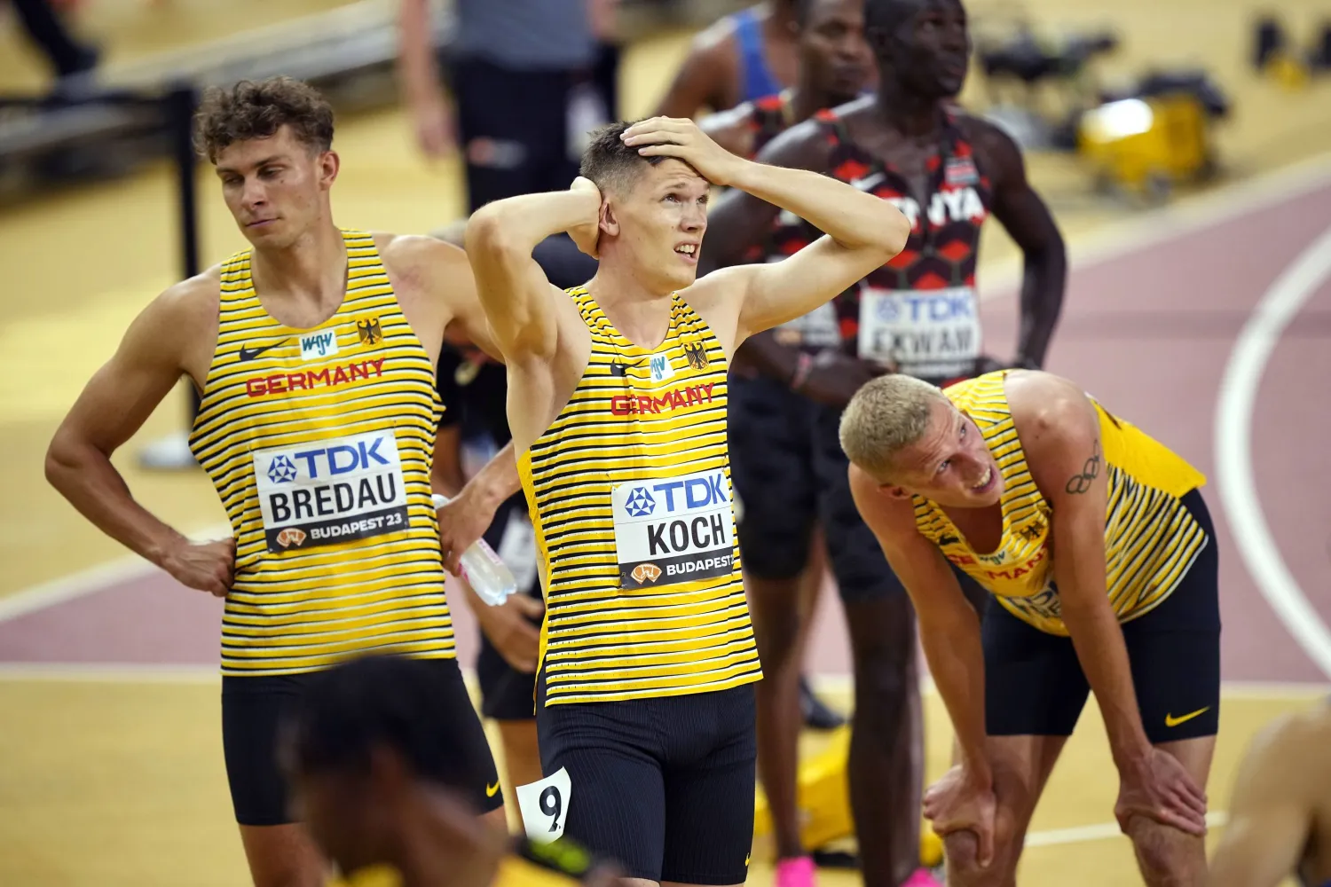 البعثة الألمانية خرجت دون أي إنجاز يذكر من مونديال ألعاب القوى (أ.ب)