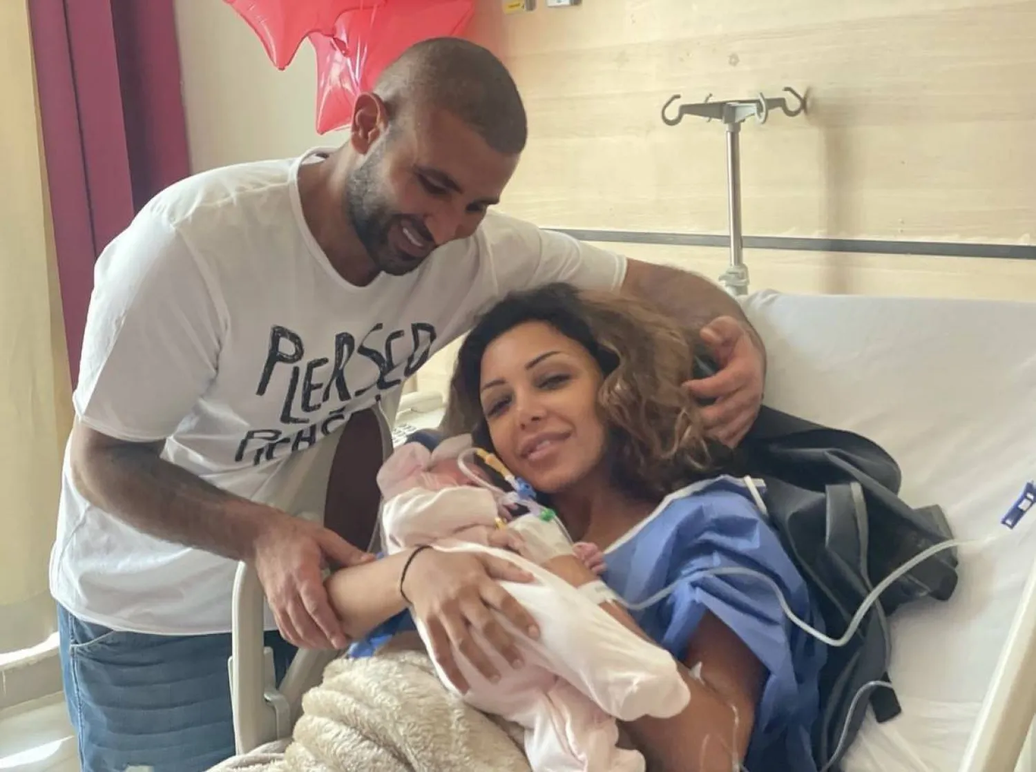 أحمد سعد وزوجته علياء بسيوني المصدر صفحته بـ«إنستغرام»