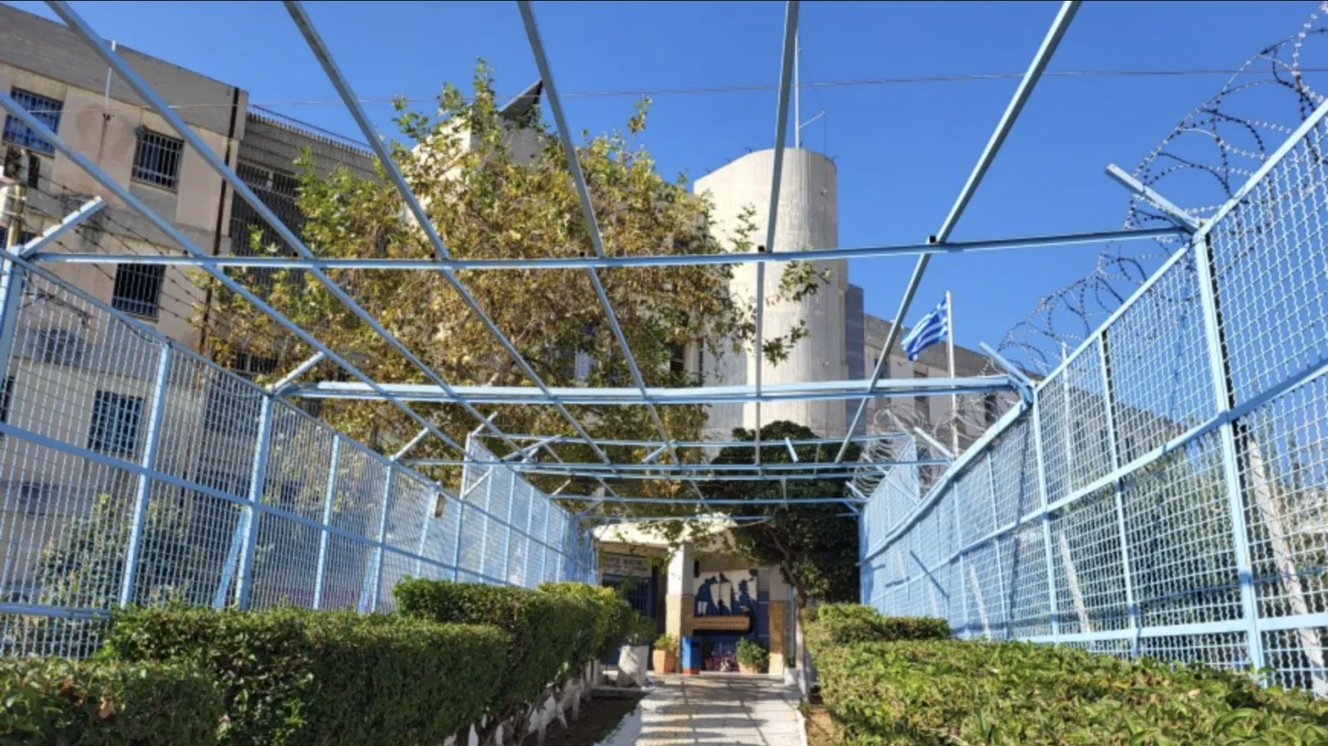 مستشفى الأمراض النفسية التابع لسجن كوريدالوس باليونان - الصورة من موقع مجلس أوروبا