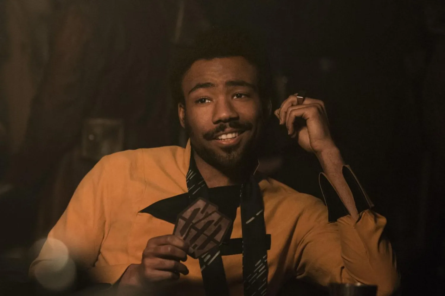 Donald Glover, Han Solo: Bir Star Wars Hikayesi'nde oynamıştı (Jonathan Olley /Lucasfilm Ltd.)