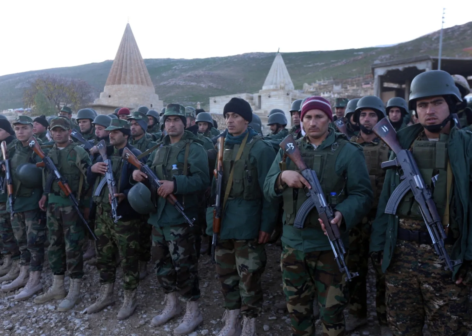 Peşmerge, 21 Aralık 2014’te Sincar’da (AFP)