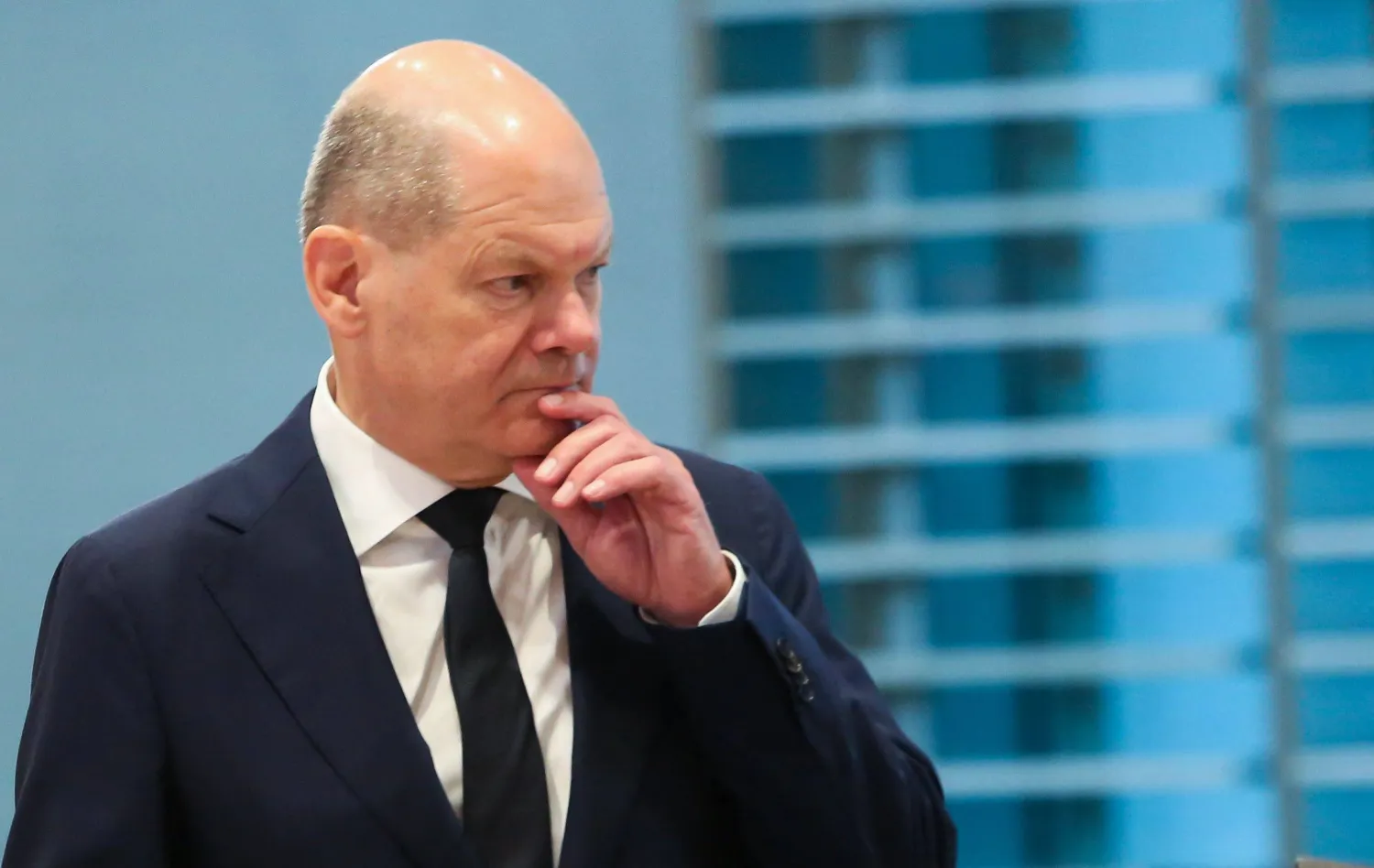 المستشار الألماني أولاف شولتس (أ.ف.ب)