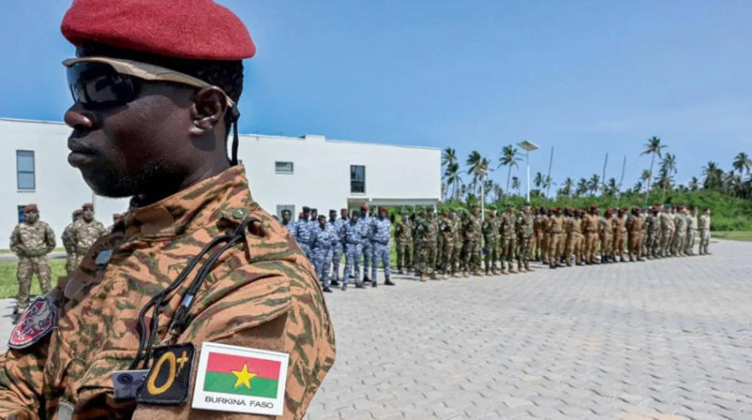 جنود من جيش بوركينا فاسو (أ.ف.ب)