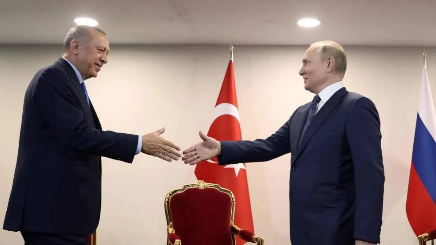 Turkish President Recep Tayyip Erdogan has good relations with Russia's Vladimir Putin. Mustafa Kamaci / TURKISH PRESIDENTIAL PRESS SERVICE/AFP
