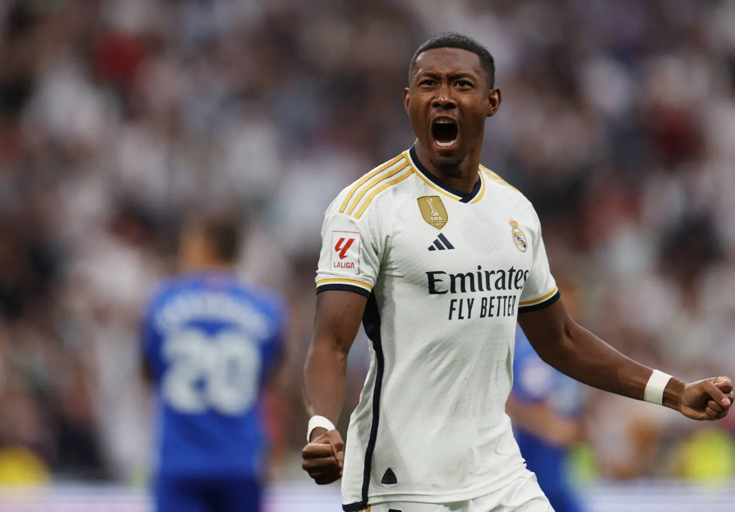 مدافع ريال مدريد... النمساوي الدولي ديفيد ألابا (رويترز)