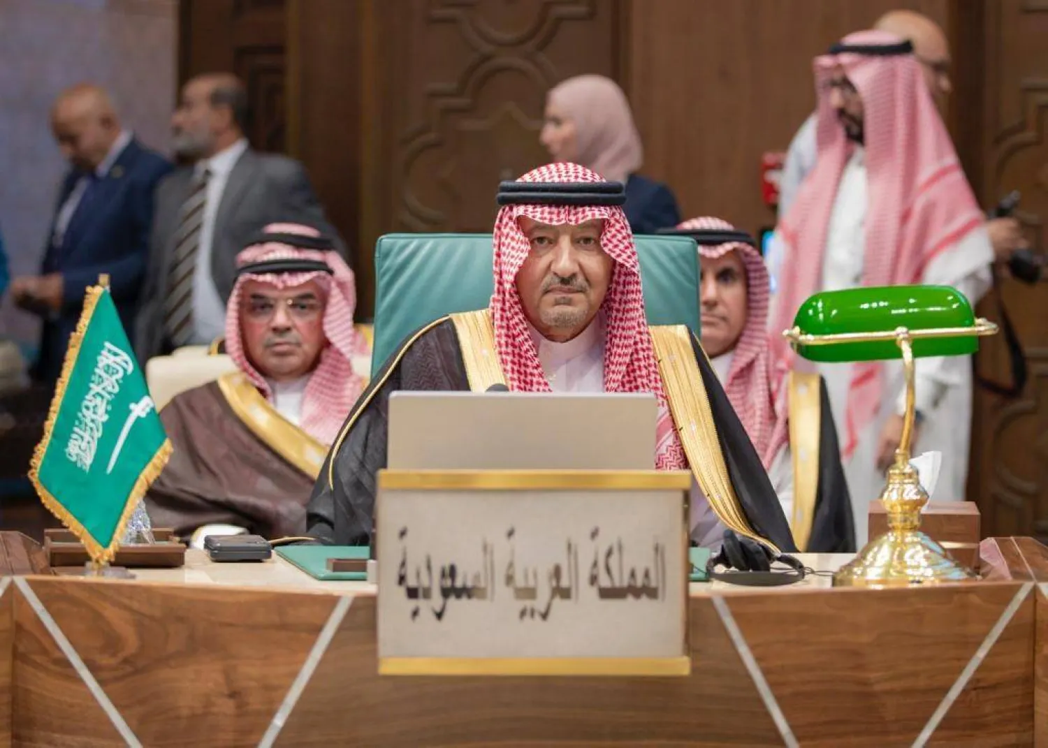 المهندس وليد الخريجي مترئساً وفد السعودية في الاجتماع الوزاري بالقاهرة (الخارجية السعودية)