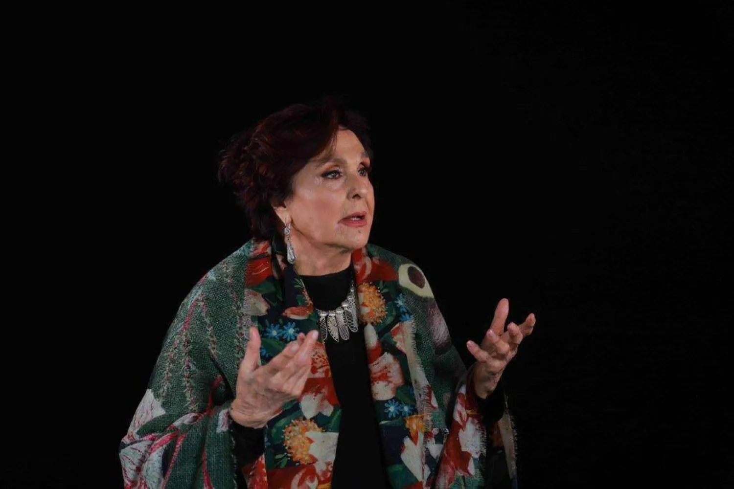 تتمسك نضال الأشقر بإبقاء مسرح المدينة نبض بيروت الثقافي (مسرح المدينة)