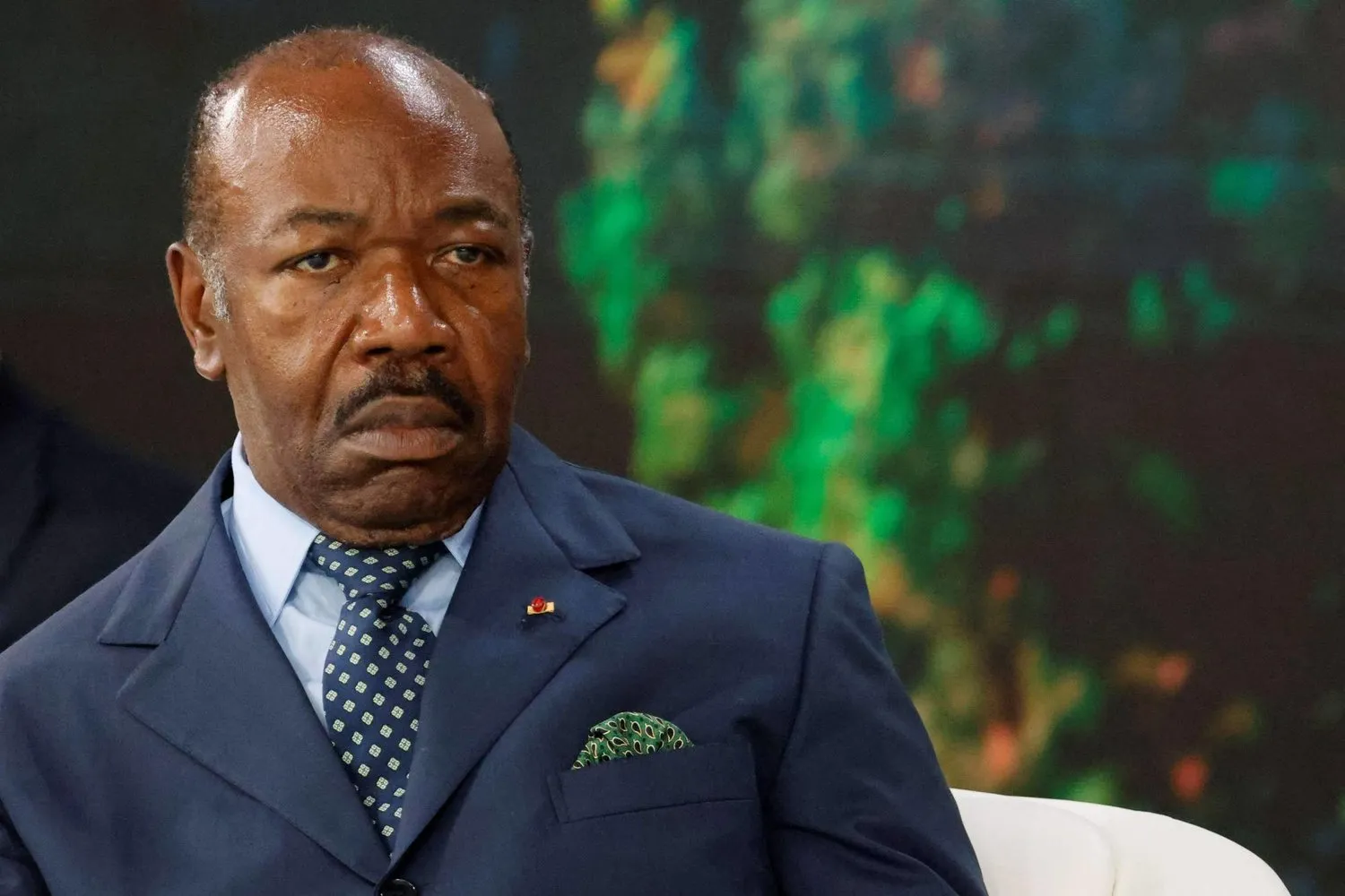 Devrik Cumhurbaşkanı Ali Bongo Ondimba. (AFP)