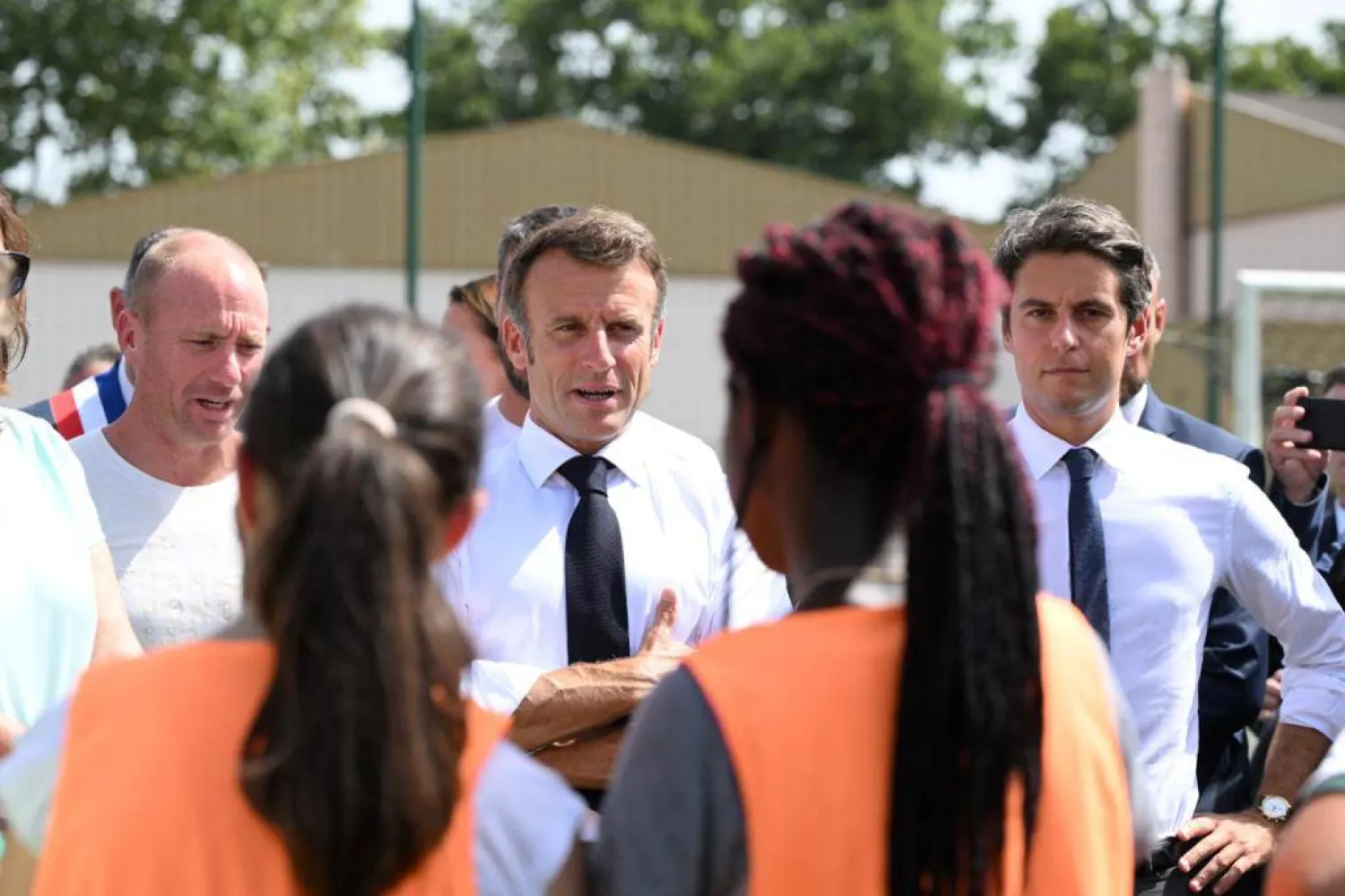 لرئيس الفرنسي إيمانويل ماكرون (رويترز)