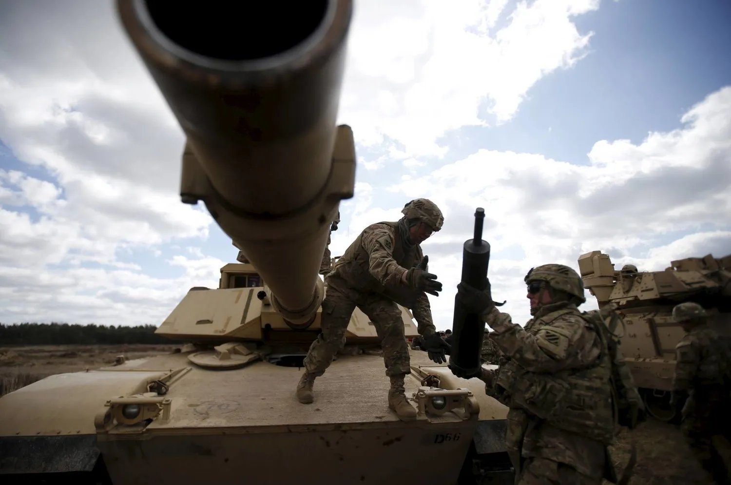 Abrams tankı (Reuters)