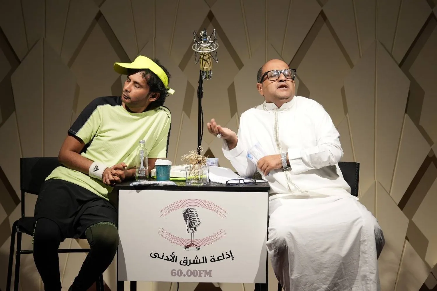 العرض ينتمي إلى نوعية «الديودراما» (القاهرة للمسرح التجريبي)