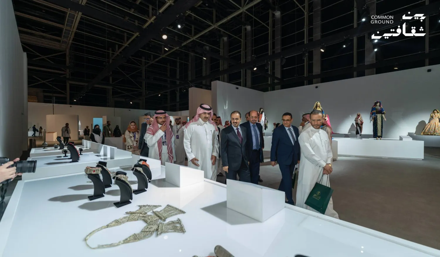 إطلاق النسخة الأولى من معرض «بين ثقافتين» في الدرعية (وزارة الثقافة)
