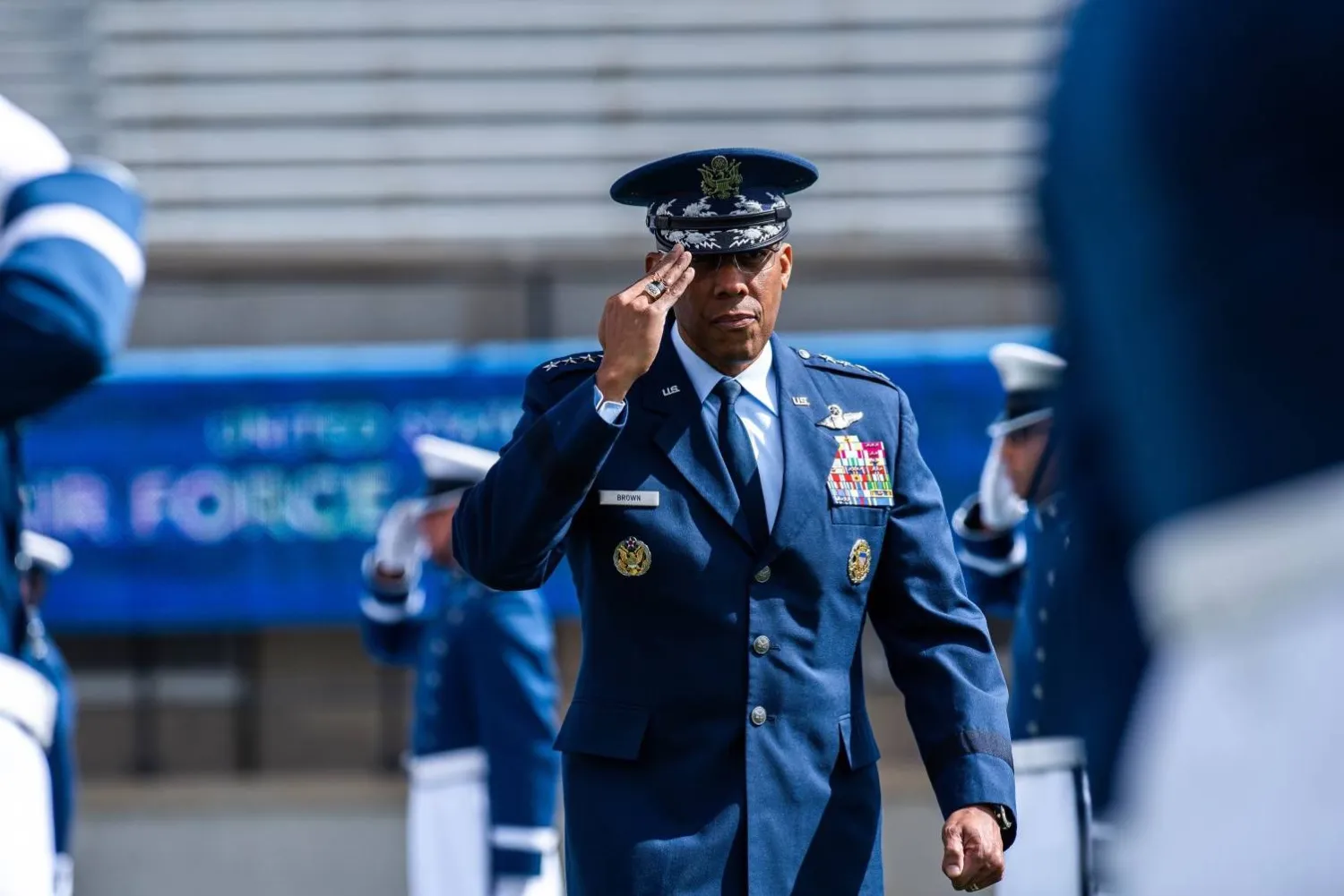  قائد سلاح الجو الأميركي الجنرال تشارلز براون (حسابه على منصة إكس) 