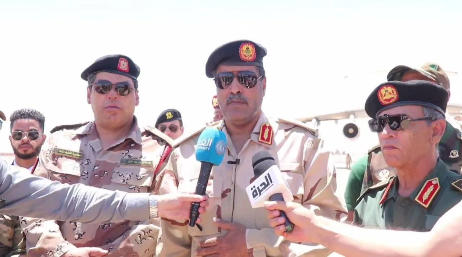 اللواء أحمد المسماري المتحدث باسم «الجيش الوطني» الليبي (أرشيفية - صفحته على «فيسبوك»)