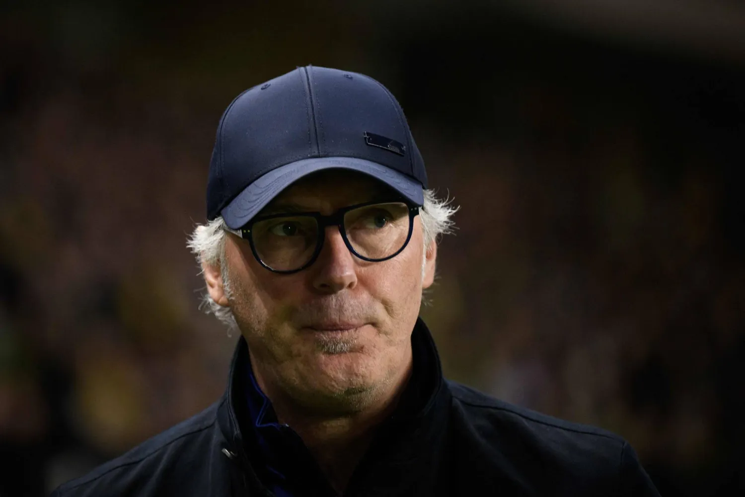 مدرب ليون الفرنسي لوران بلان (أ.ف.ب)