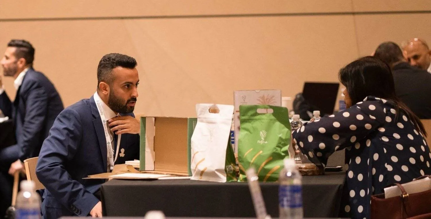 Bilateral meetings between businessmen in the Saudi trade mission to the US (Asharq Al-Awsat)