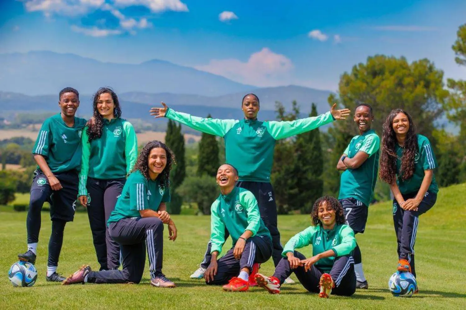 حقق المنتخب السعودي للسيدات تقدماً ملحوظاً منذ تأسيسه في عام 2021 (الاتحاد السعودي)