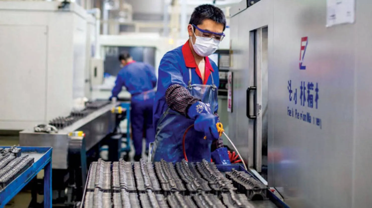 مصنع في الصين (أ.ف.ب) 