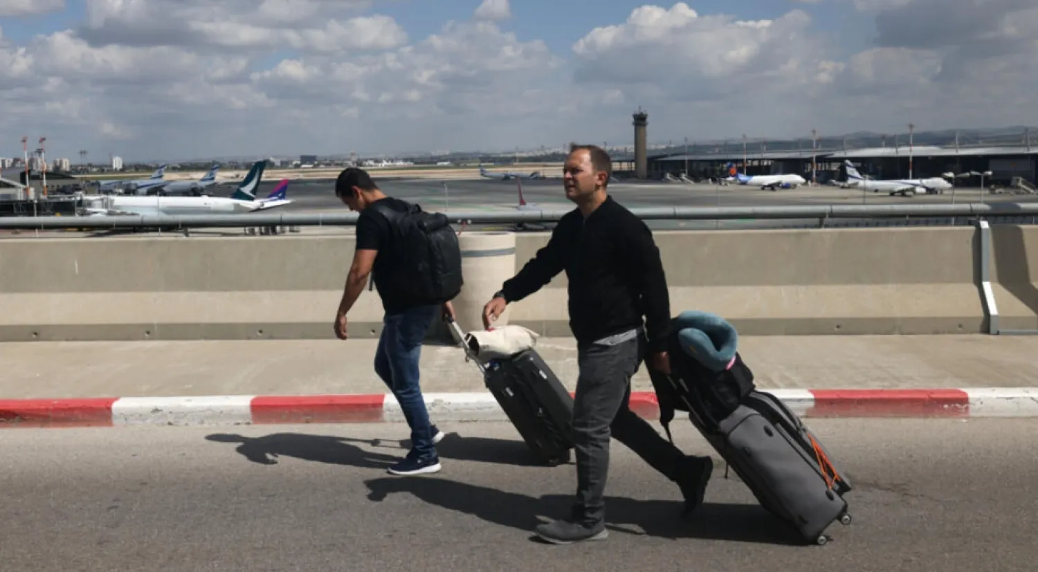 A visa-free travel agreement paved the way for some Palestinian-Americans to land at Israel's Ben Gurion international airport © AHMAD GHARABLI / AFP/File
