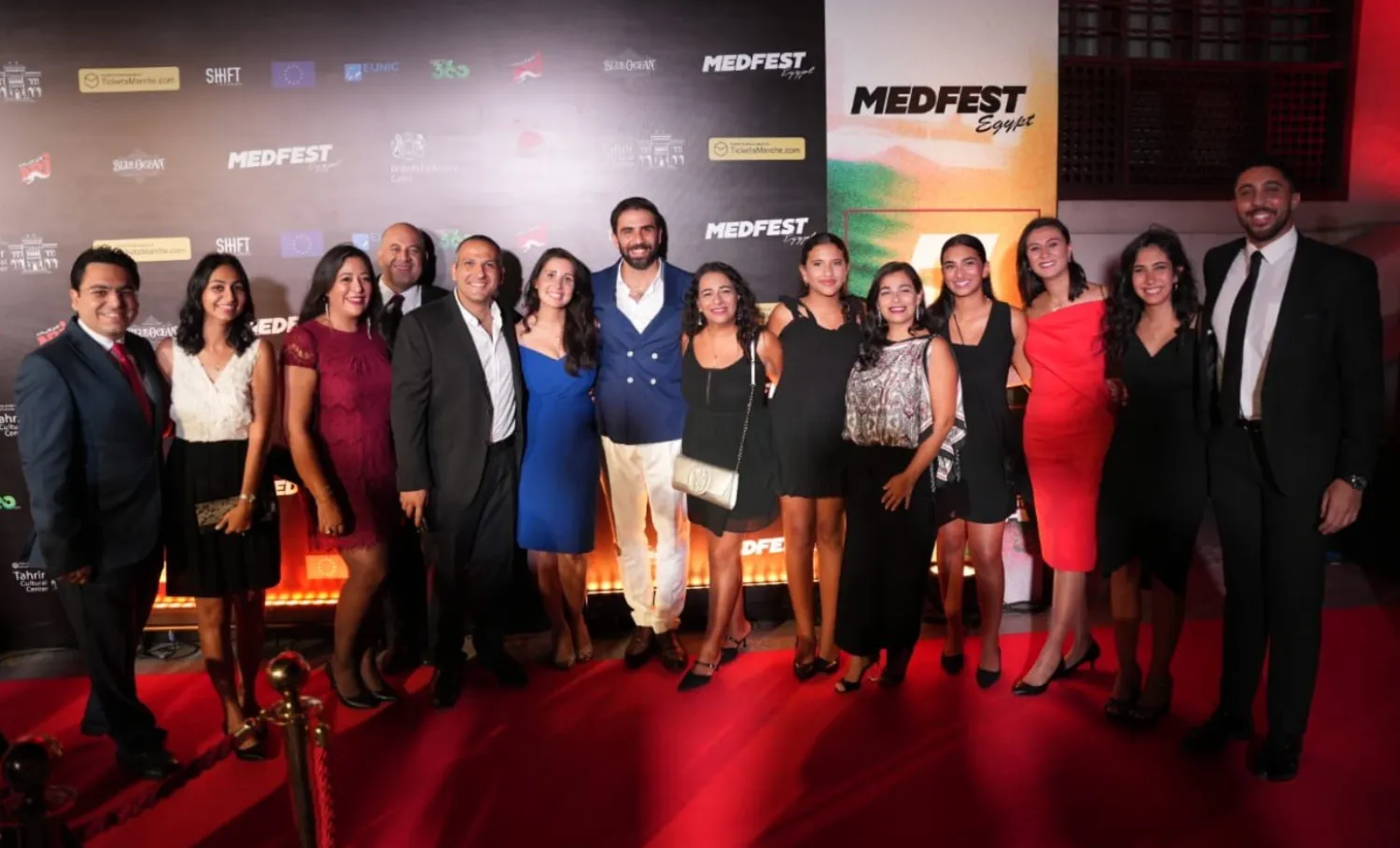 بعض الضيوف المشاركين في الحدث (إدارة المهرجان)