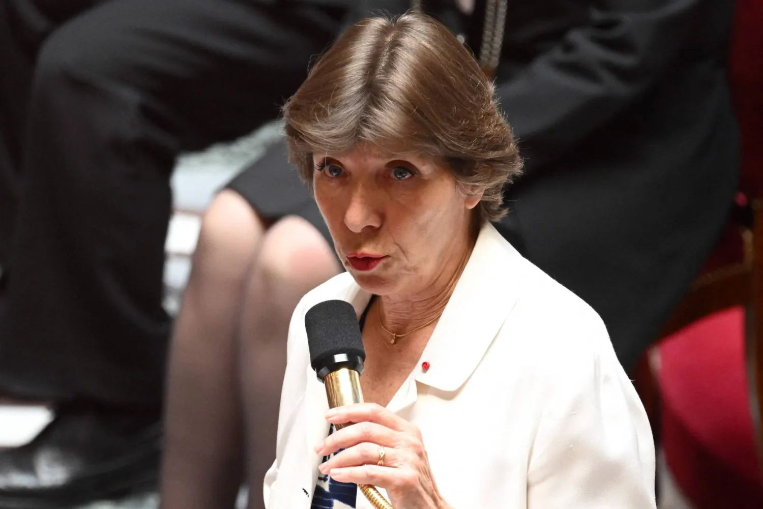 وزيرة الخارجية الفرنسية كاثرين كولونا (أ.ف.ب)