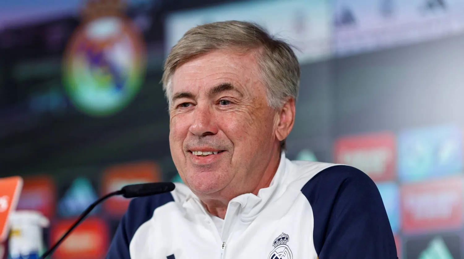 كارلو أنشيلوتي مدرب  ريال مدريد (إ.ب.أ)