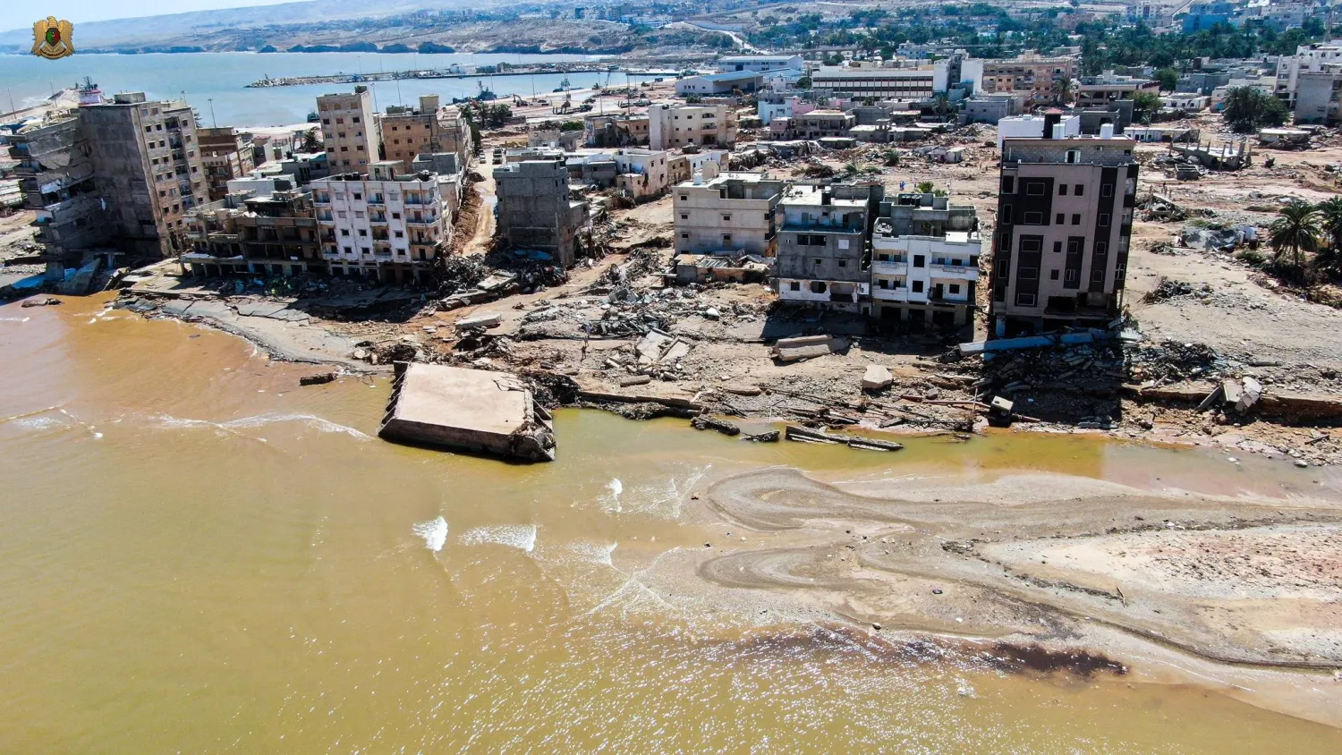 جانب من الأوضاع الحالية فى درنة (الجيش الوطني)