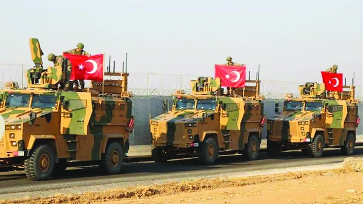  قوات تركية في الشمال السوري ديسمبر الماضي (موقع تي24 التركي)