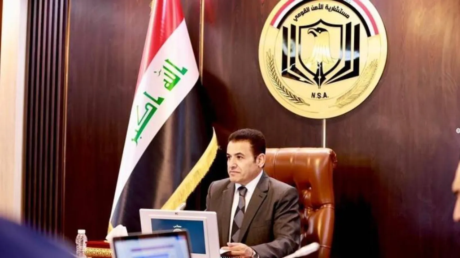 قاسم الأعرجي مستشار الأمن القومي العراقي (حسابه على إنستغرام)