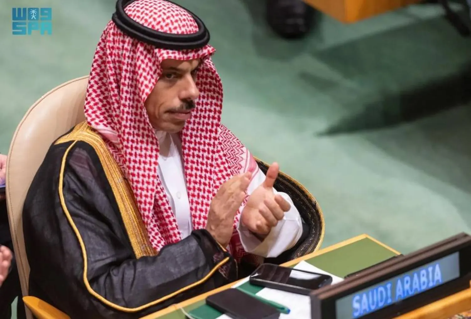 Saudi Minister of Foreign Affairs Prince Faisal bin Farhan. SPA