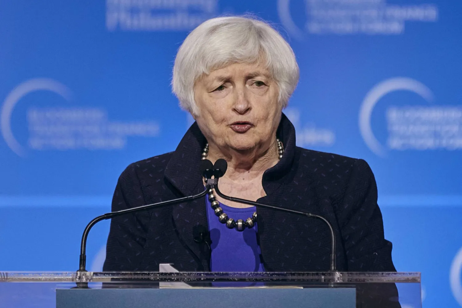 وزيرة الخزانة الأميركية جانيت يلين (أ.ب)