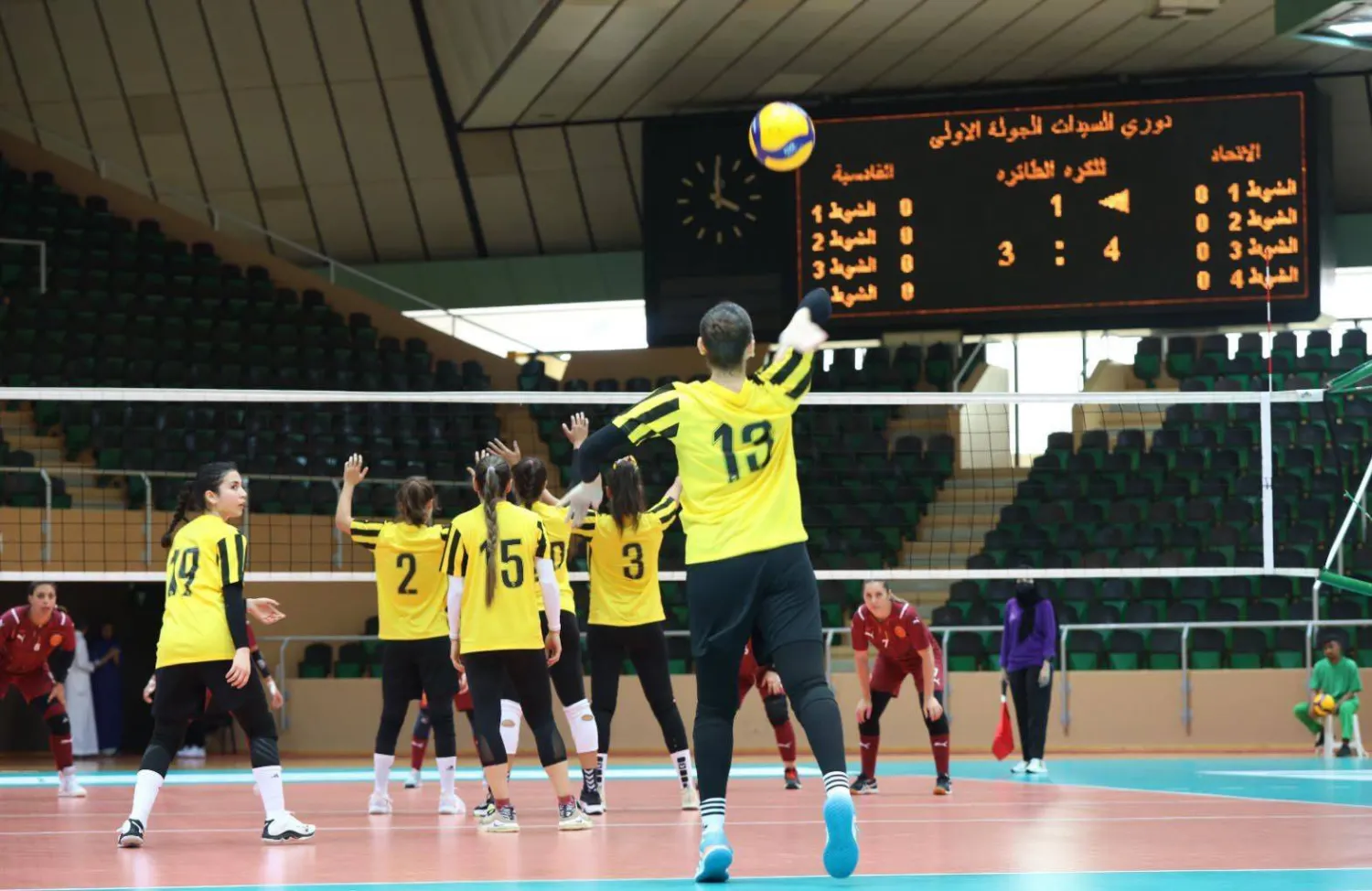 من منافسات الجولة الأولى (الشرق الأوسط)