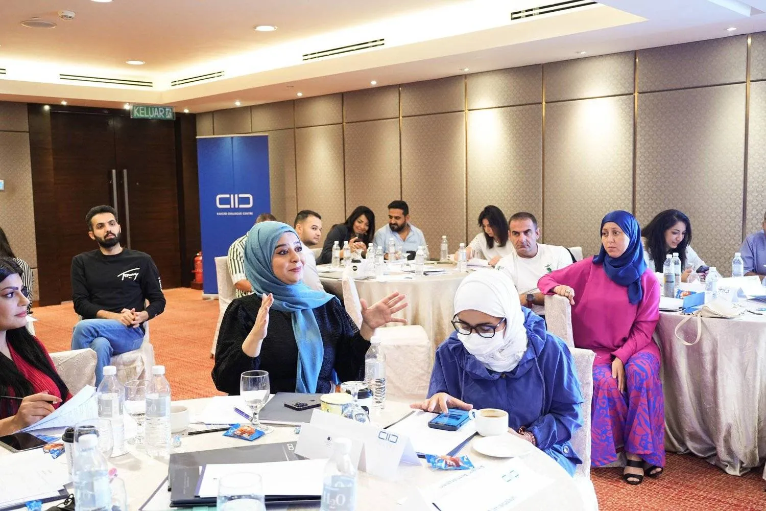 The participants acquired the necessary skills to use alternative
methods to address conflicts. (Asharq Al-Awsat).