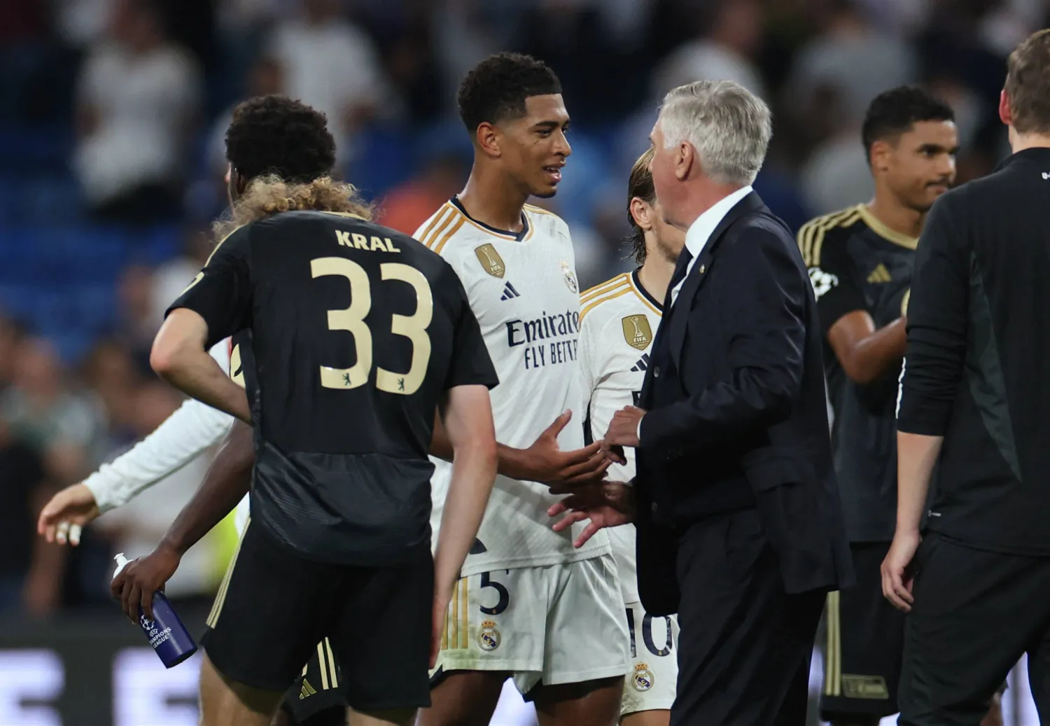 أنشيلوتي أشاد بجهود بلينغهام (رويترز)