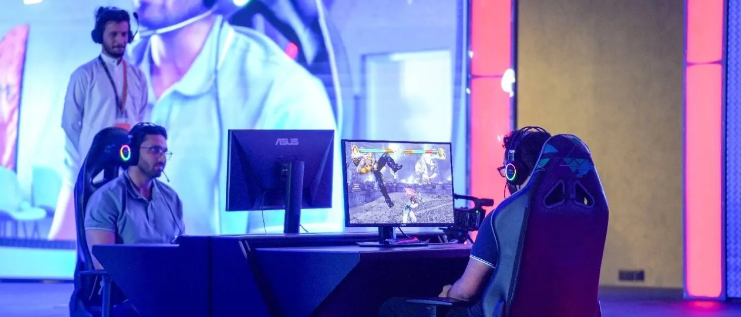 من منافسات الدوري السعودي للرياضات الإلكترونية (الشرق الأوسط)