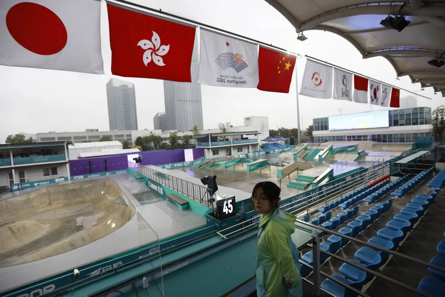 5 رياضات غير عادية ستشهدها دورة الألعاب الآسيوية في مدينة هانغتشو (أ.ف.ب)