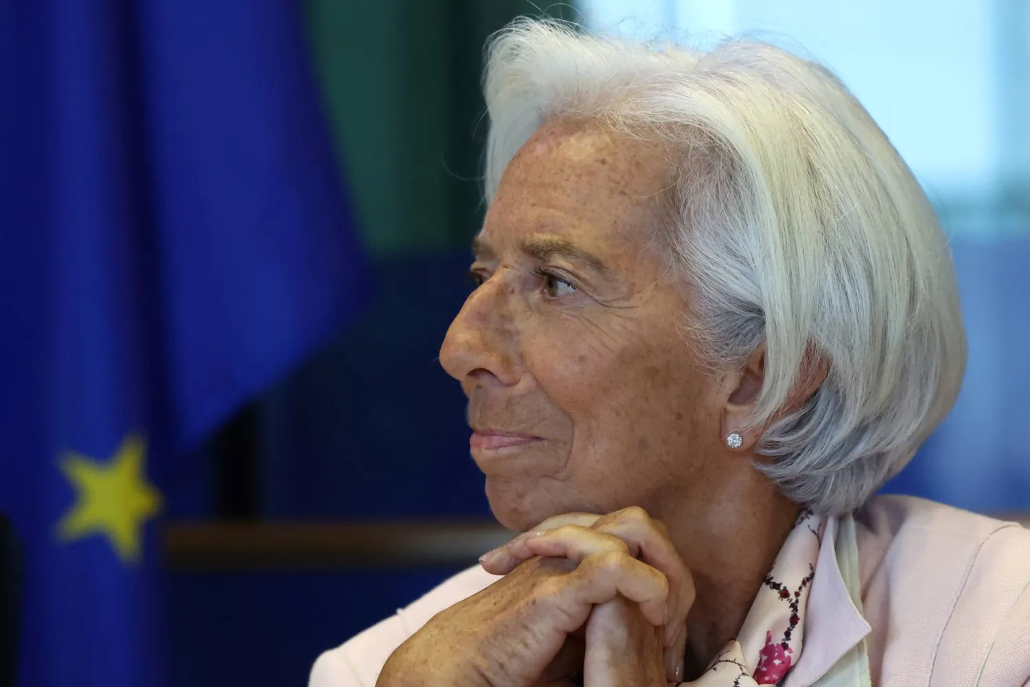 كريستين لاغارد رئيسة البنك المركزي الأوروبي (رويترز)