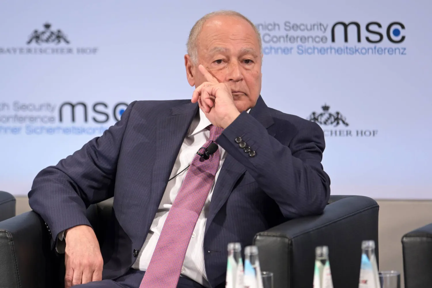 الأمين العام لجامعة الدول العربية أحمد أبو الغيط (د.ب.أ)