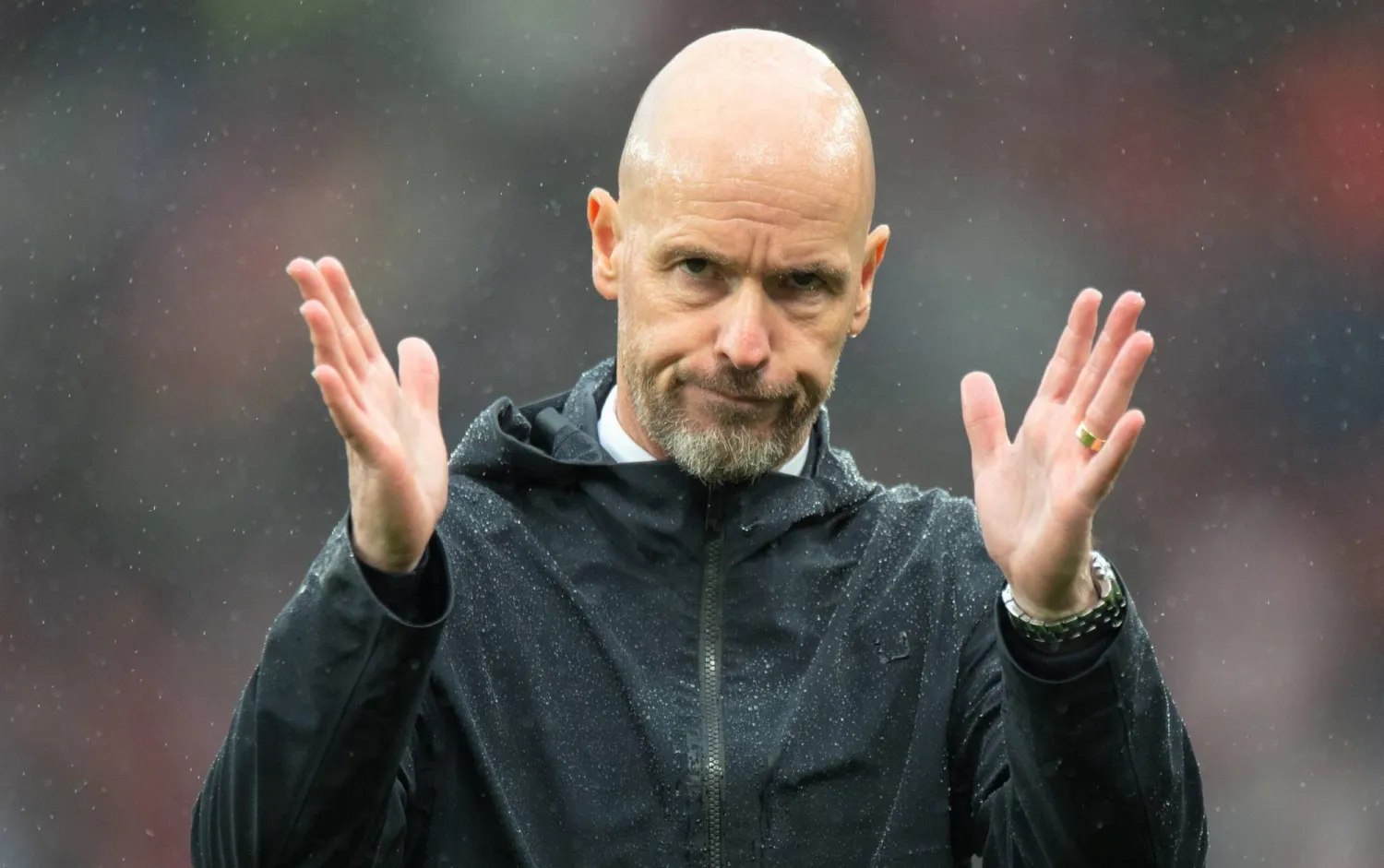 إريك تن هاغ مدرب مانشستر يونايتد (إ.ب.أ)