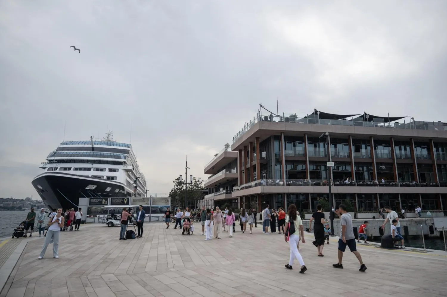 2022'de cruise gemileriyle İstanbul'a gelen turist sayısı 1 milyonu aşmıştı (AA)