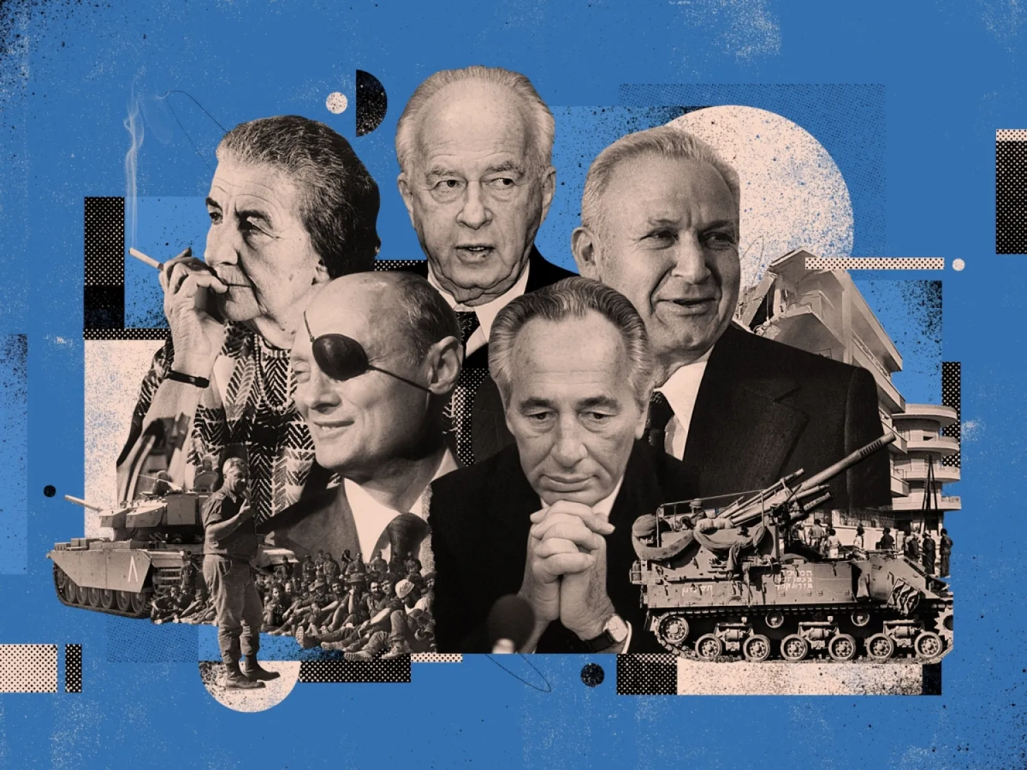 İsrail’in ve uluslararası arenanın önde gelen liderlerinin tarihsel stratejilerinin bölgede yaşananlarda önemli etkileri oldu. (Eduardo Ramon)