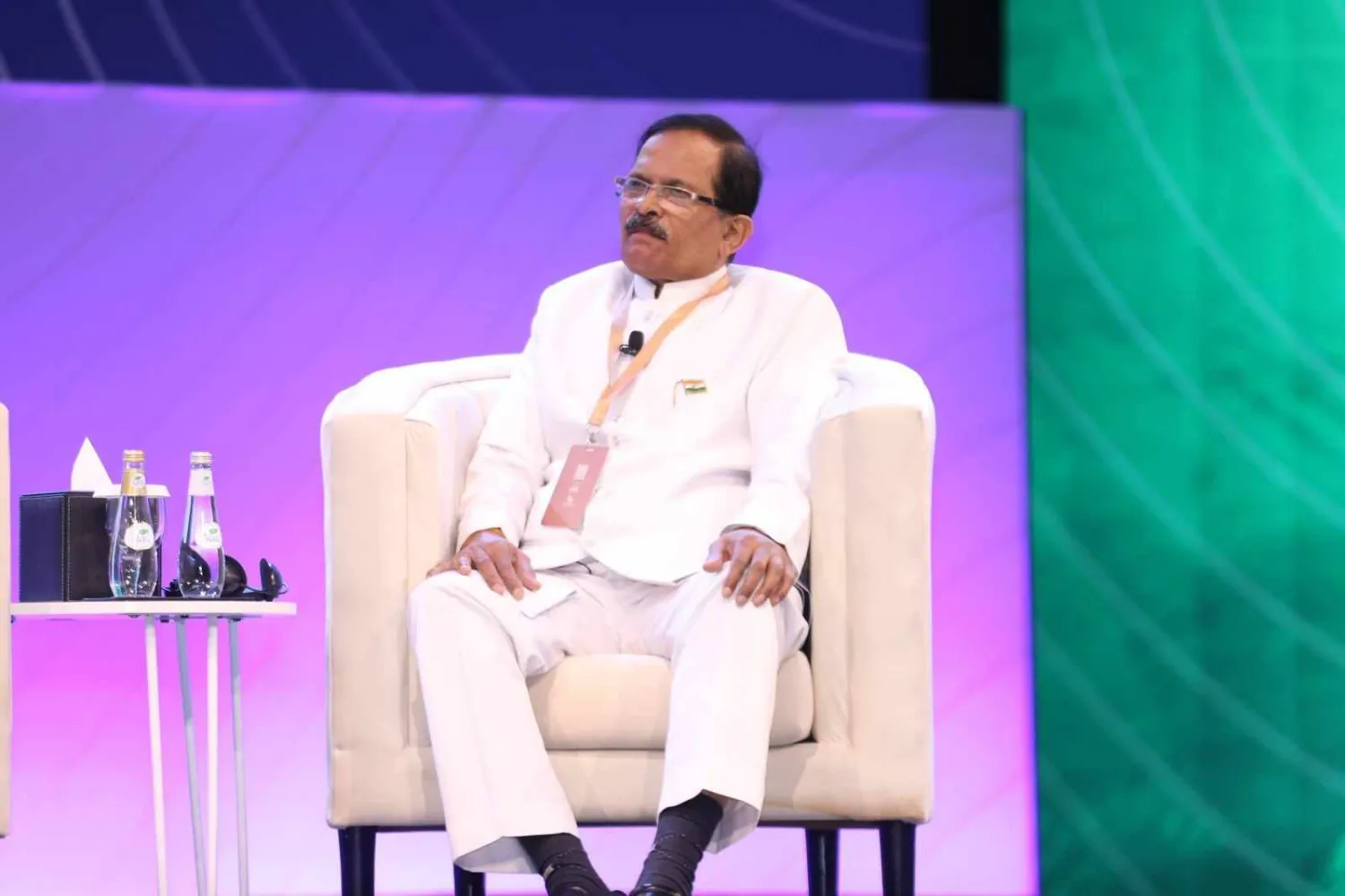 وزير السياحة الهندية شري شريباد يسو نايك (الشرق الأوسط)