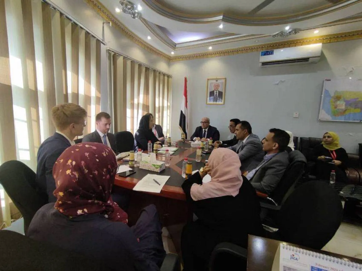 تسعى وزارة الإدارة المحلية في اليمن إلى تعزيز اللامركزية (سبأ)