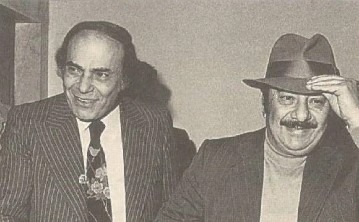 عاصي ومنصور الرحباني (أرشيف مروان وغدي الرحباني)