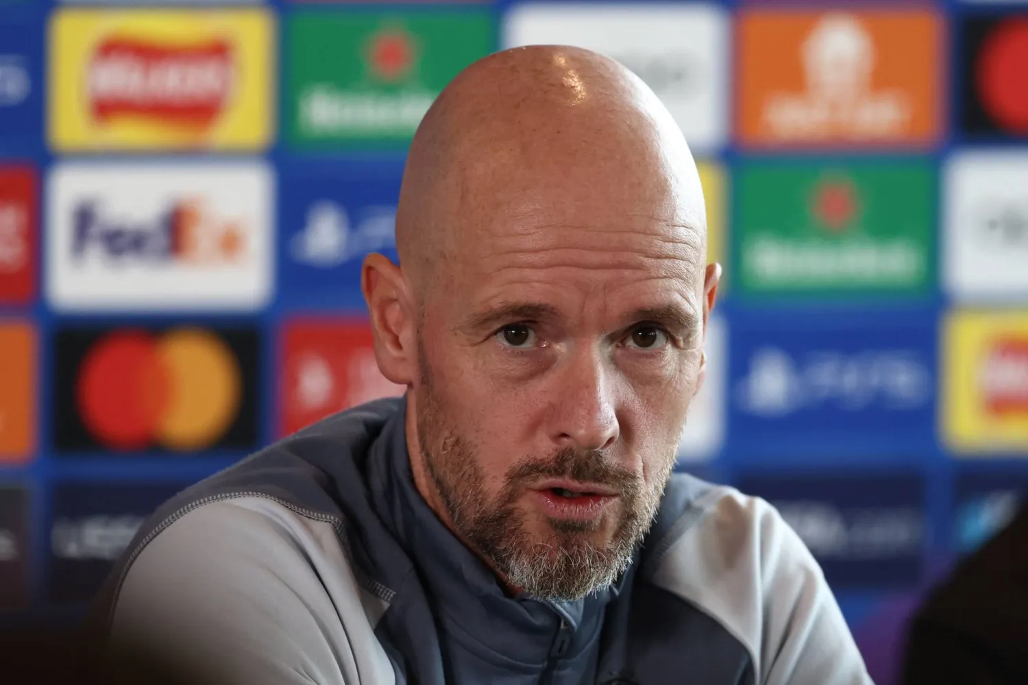 تن هاغ: قد يعود أنتوني للعب مع الفريق (أ.ف.ب)