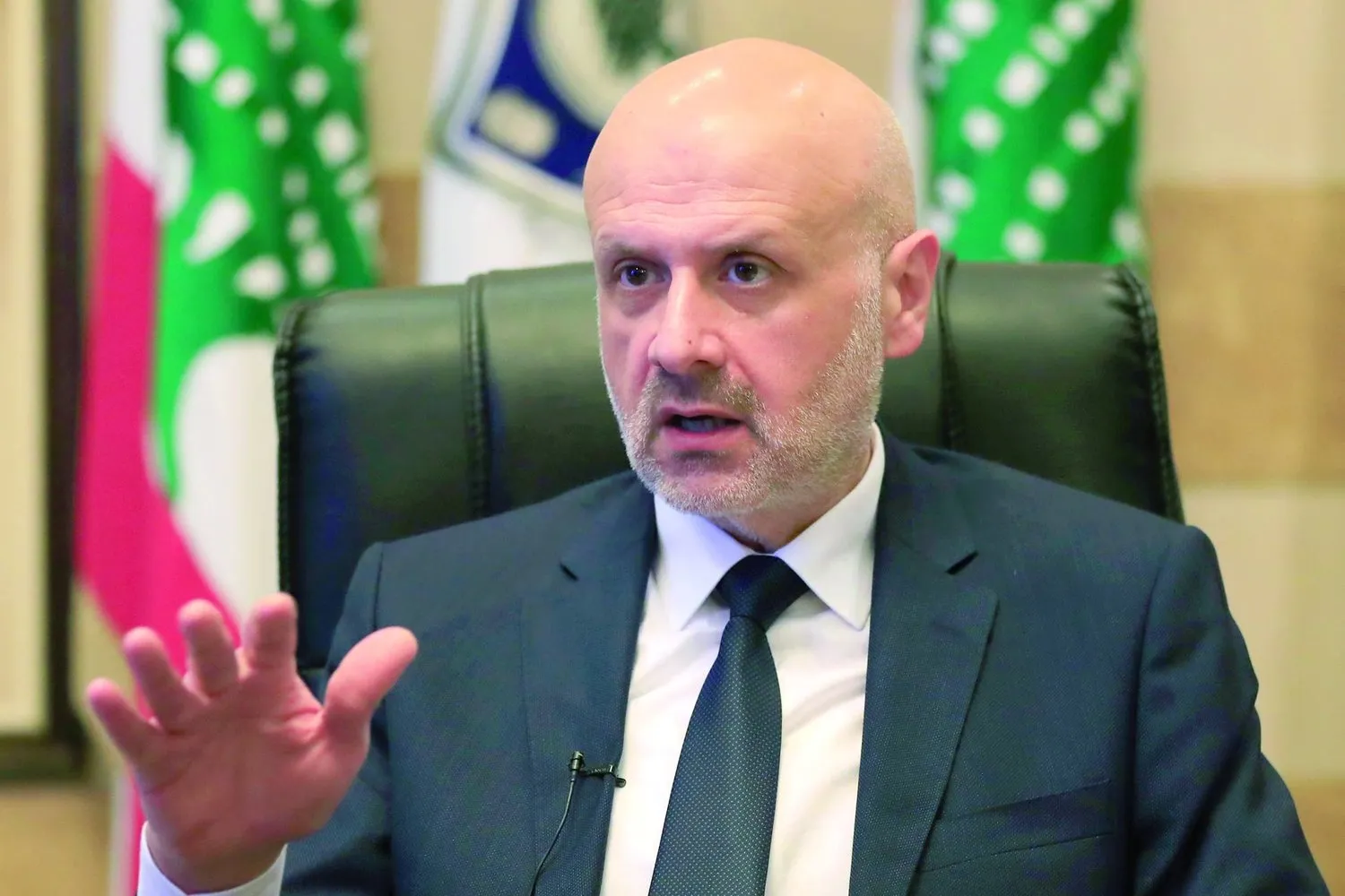 Lübnan İçişleri Bakanı Bessam Mevlevi (AP)